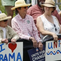 Obama supporters in Unity, N.H